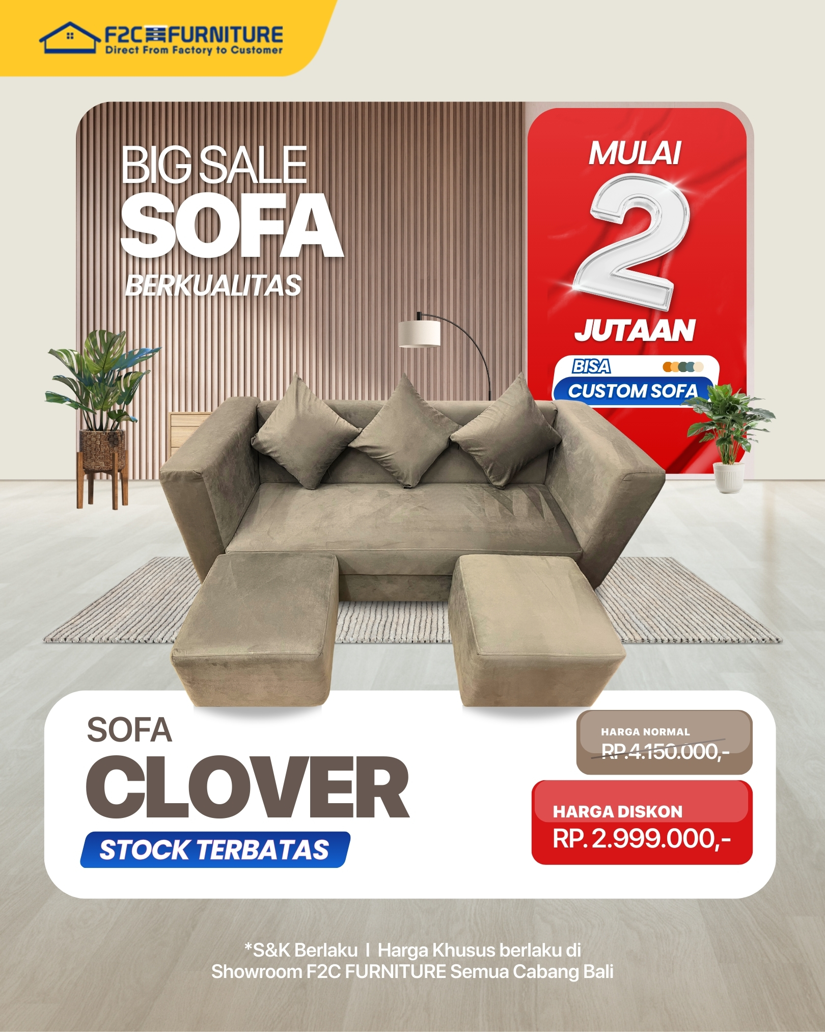 Bahan Berkualitas Terpilih
